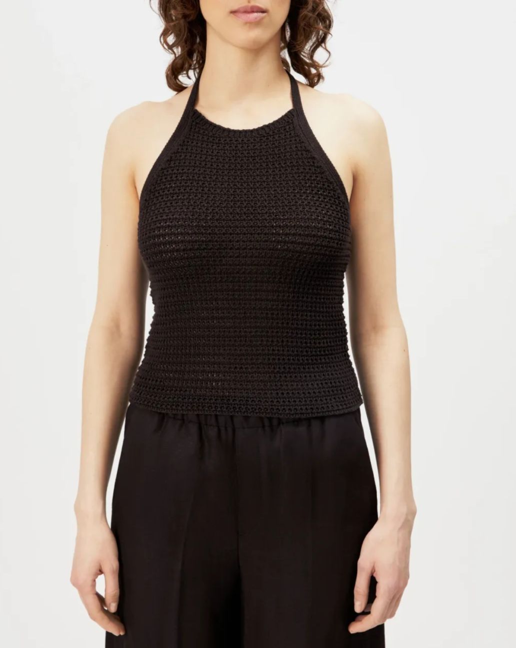 Drykorn Akwy Haltertop Dark Chocolate