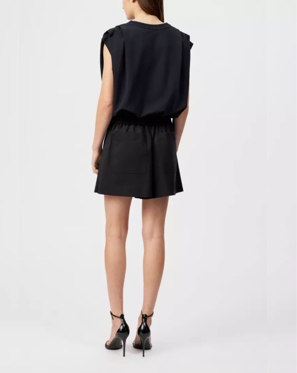 Drykorn Calluna Cropped Top Zwart