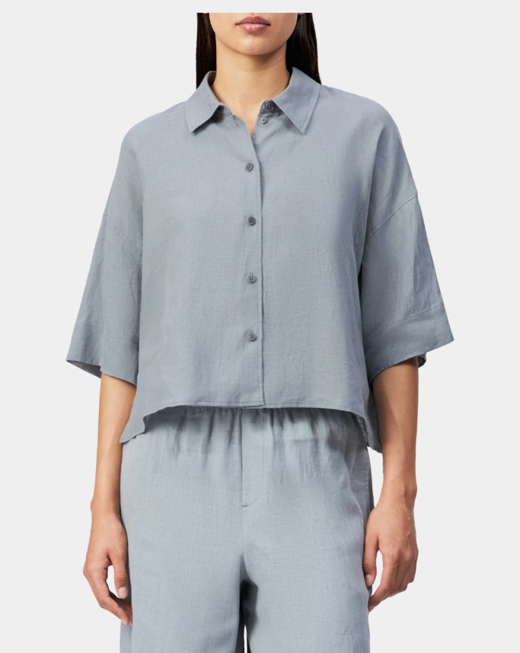 Drykorn Yarika Blouse Blauw Grijs

