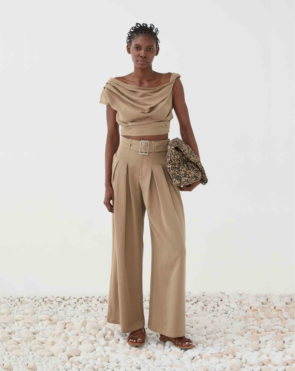 ELEH Top Beige SS260098 