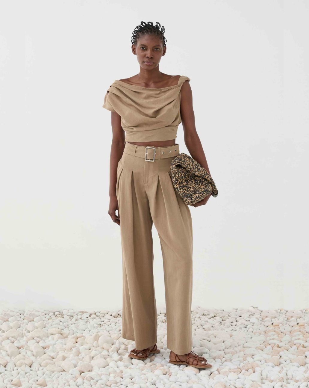 ELEH Pantalon Beige SS260099 