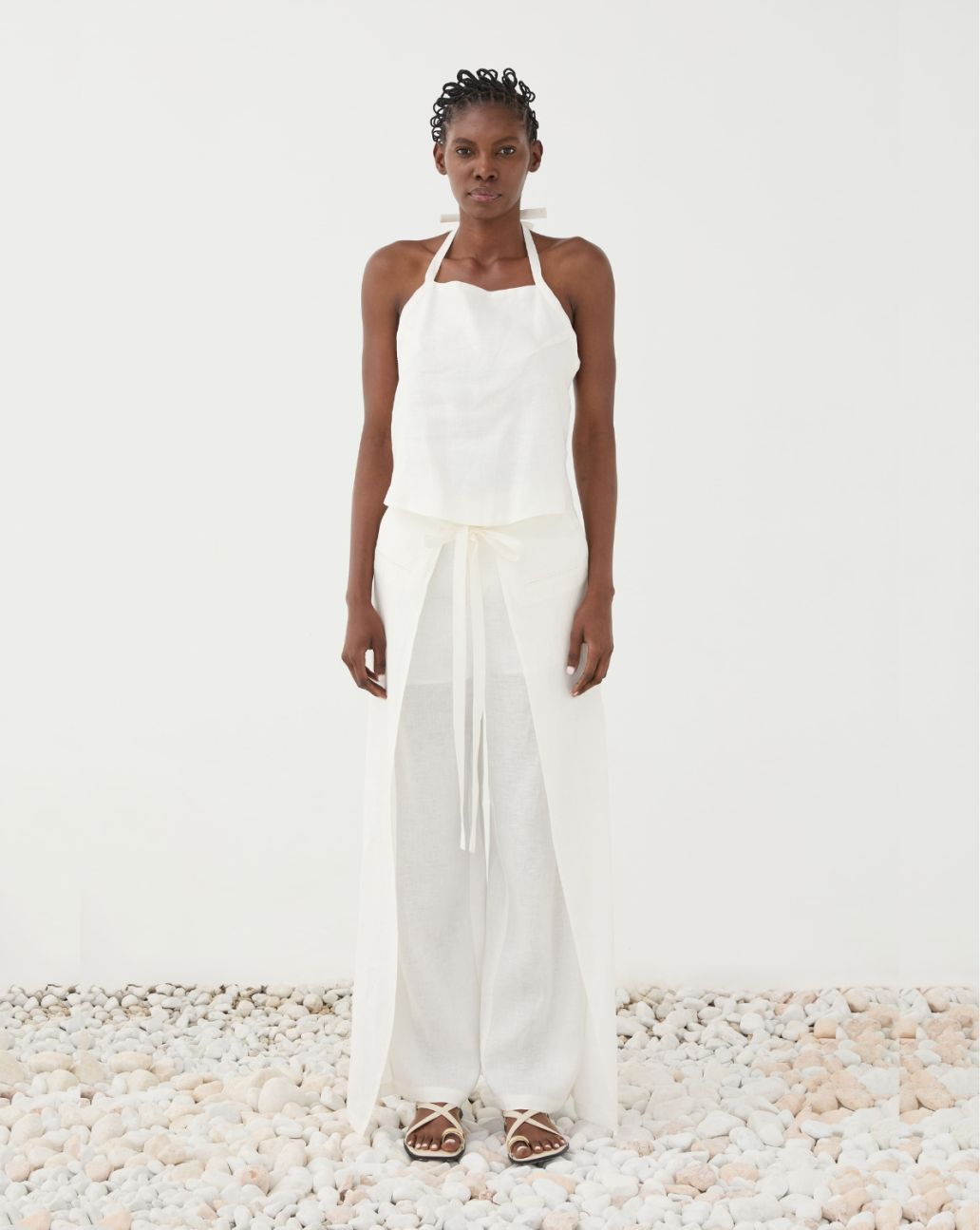 Eleh Pantalon Wit SS260068 