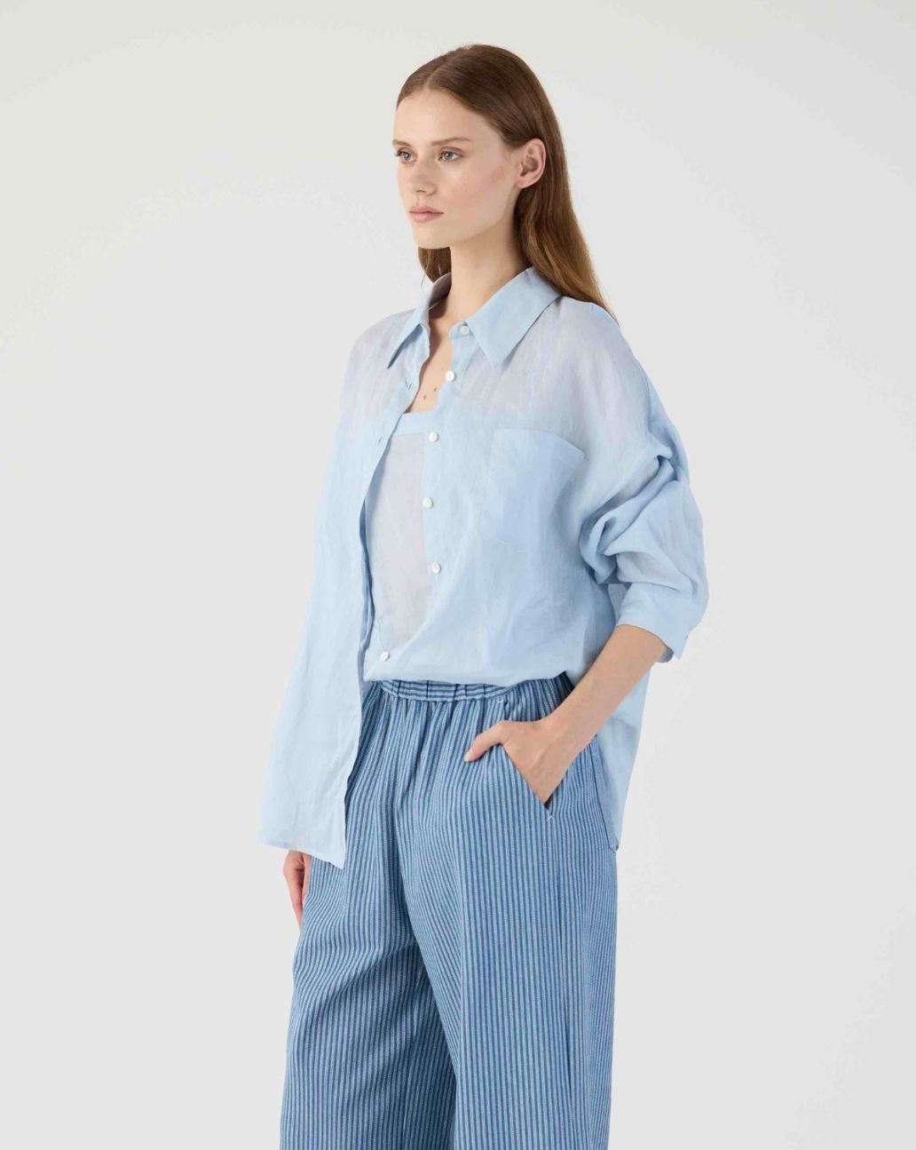 Eleh blouse celeste SS260177 