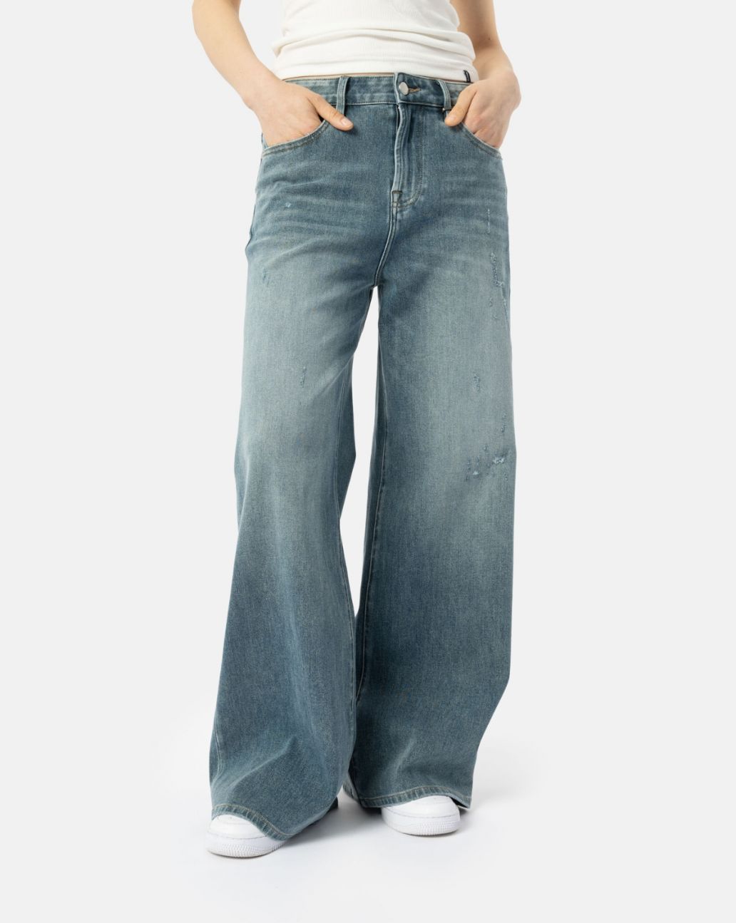 Elias Rumelis Kalea Jeans Sky Grey Blue