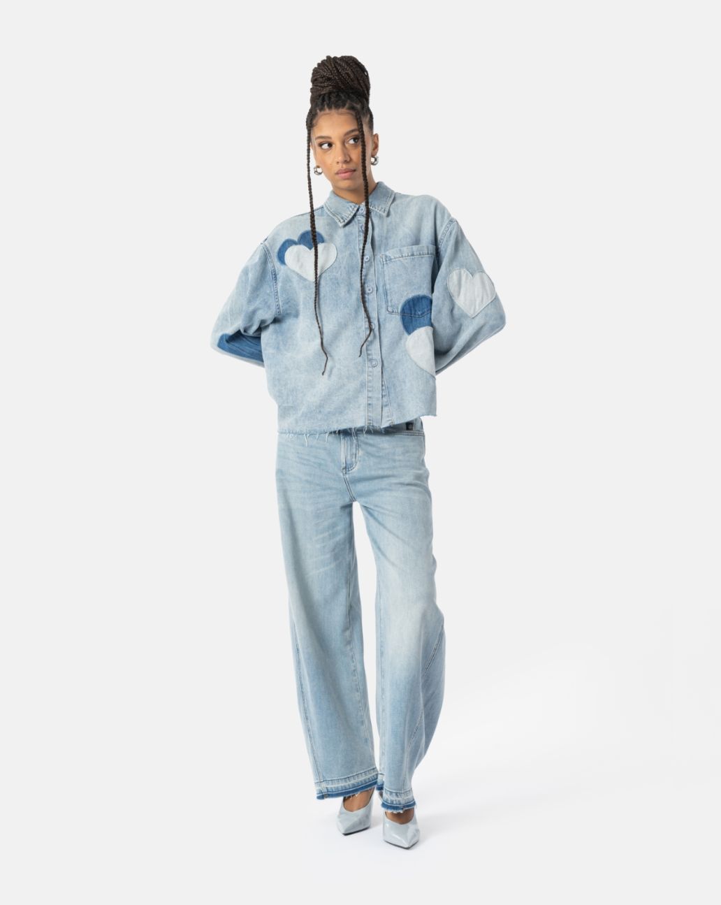 Elias Rumelis Noralie Denim Hawaii Blue