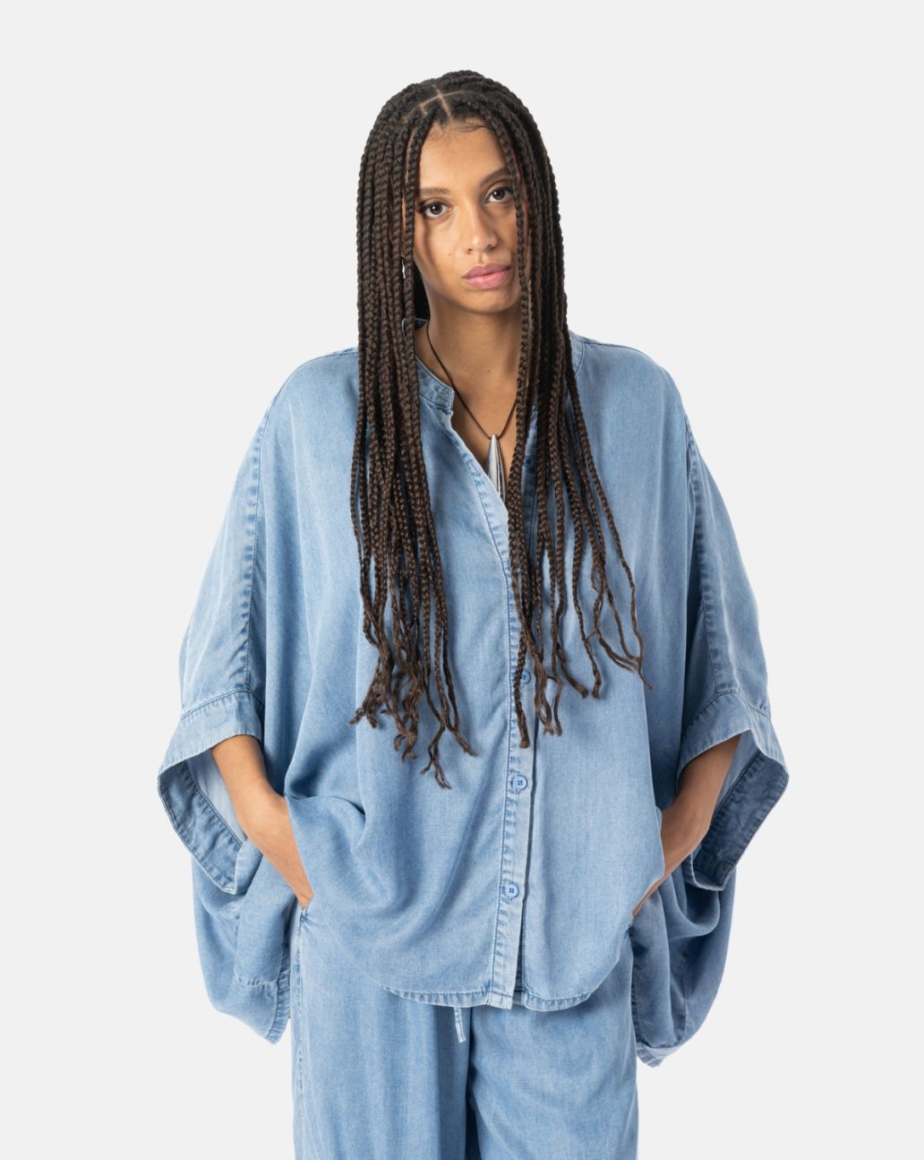 Elias Rumelis SADIE Airy Blouse Greek Blue