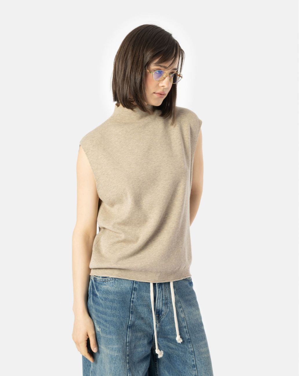 Elias Rumelis SUVI Mouwloos Vest Tan