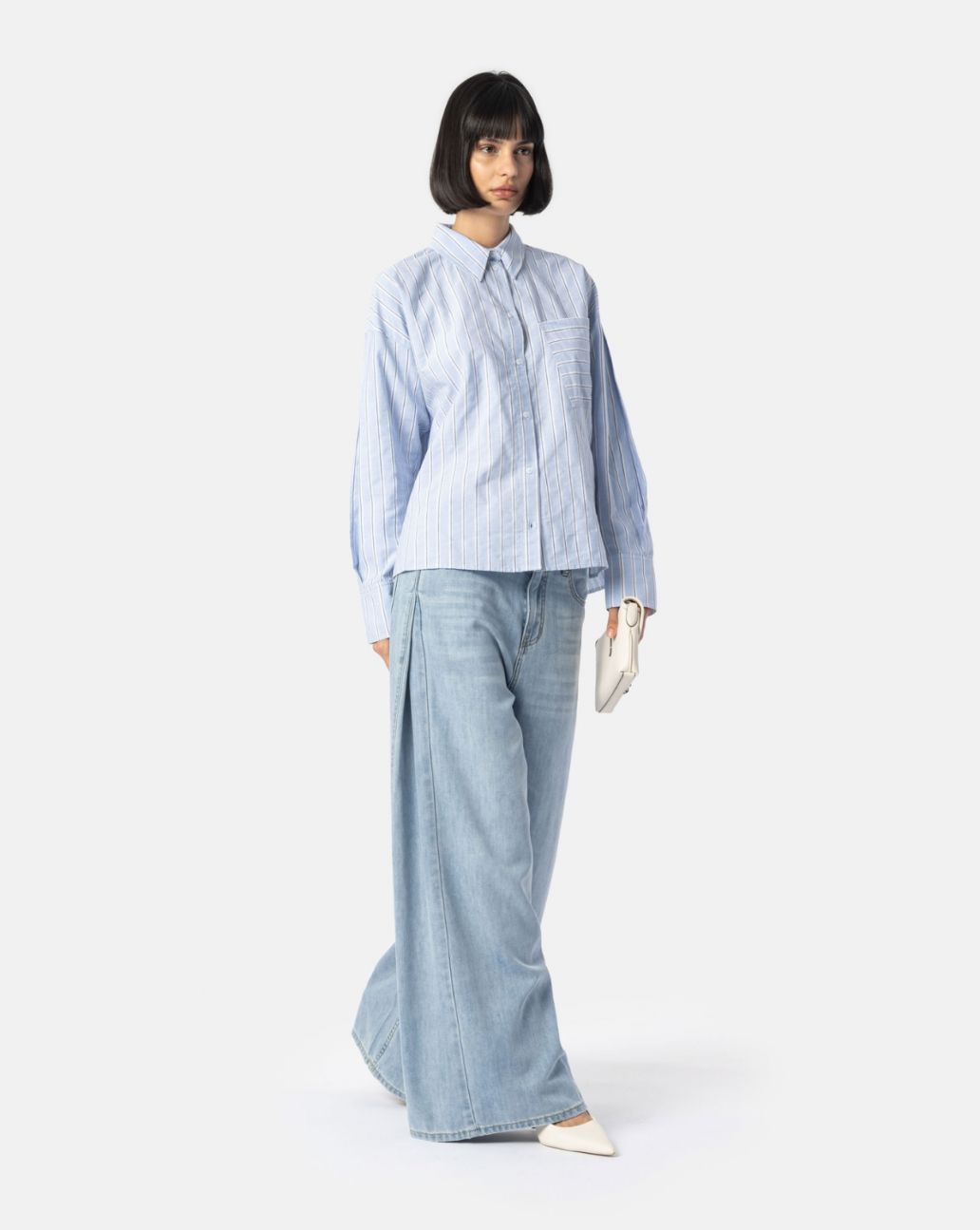 Elias Rumelis Eireen Denim fence blue
