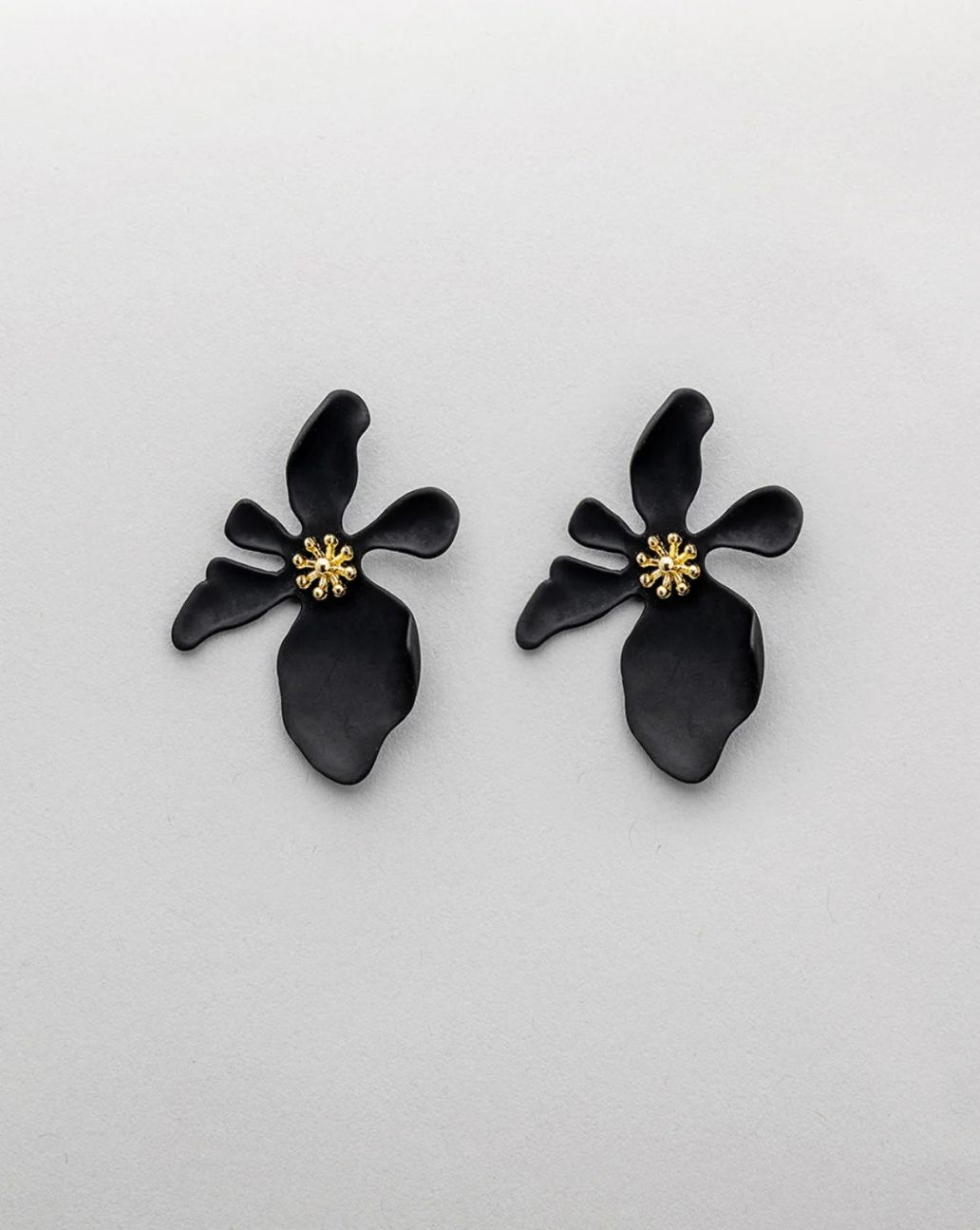 Bow19details Flower Earings 782-O.S