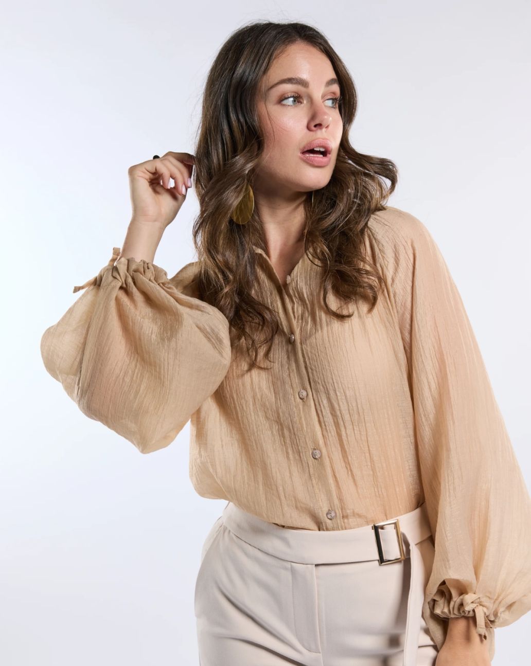 Freebird Belladonna Blouse Camel