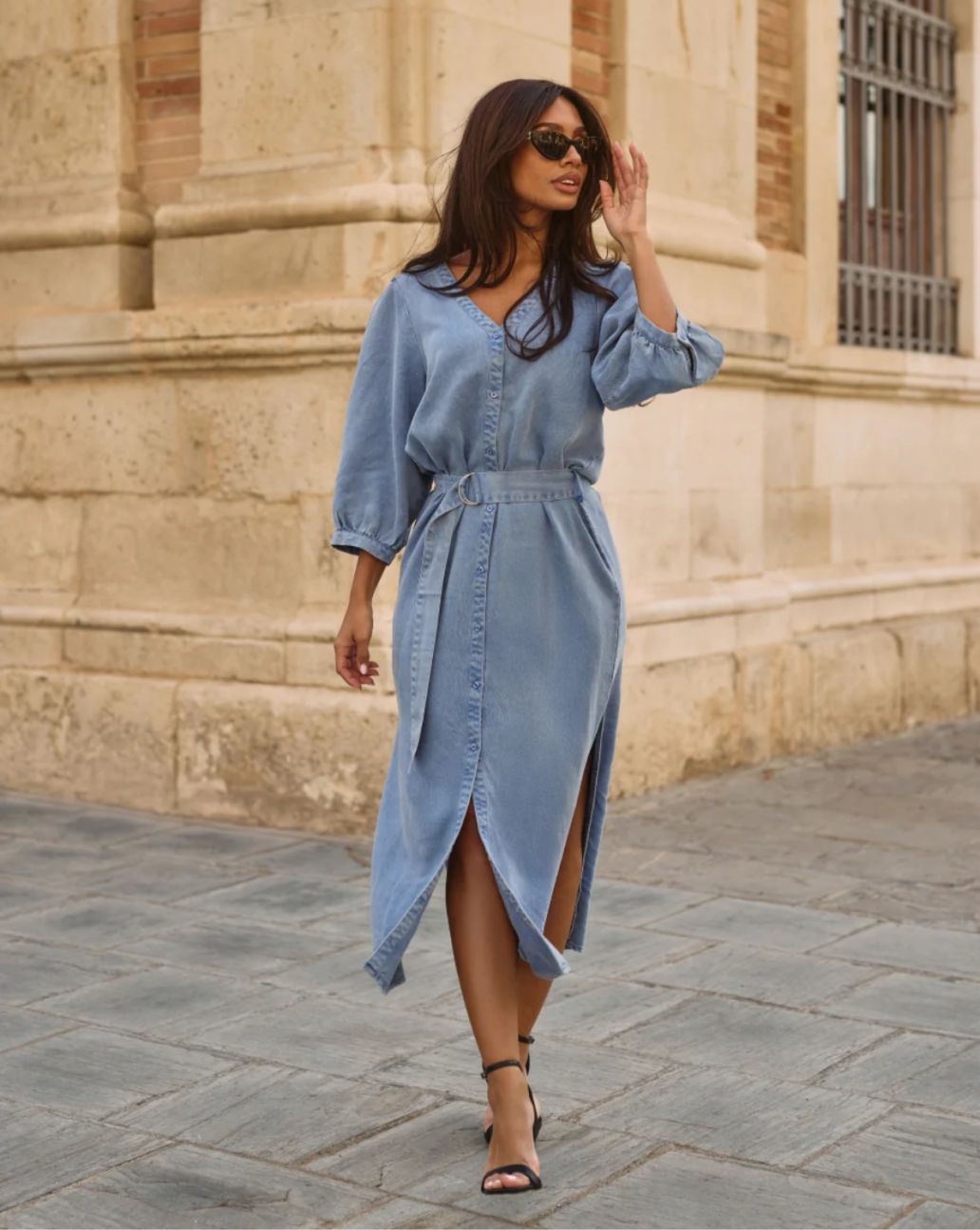 Freebird Dass Dress Blue