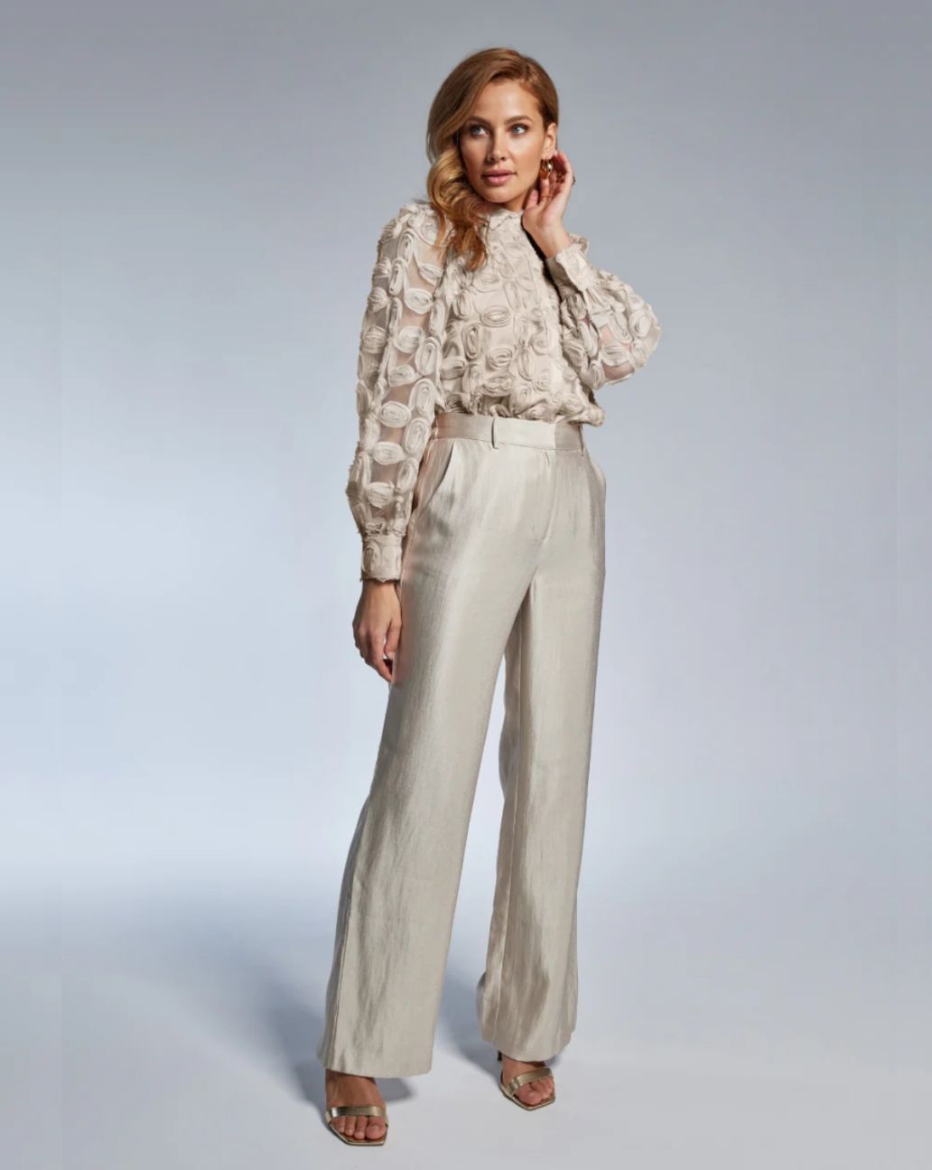 Freebird Kendall Blouse Champagne