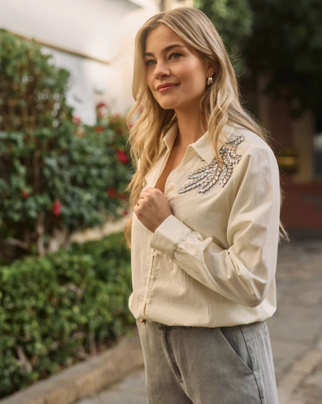 Freebird Pepa Broek Grijs