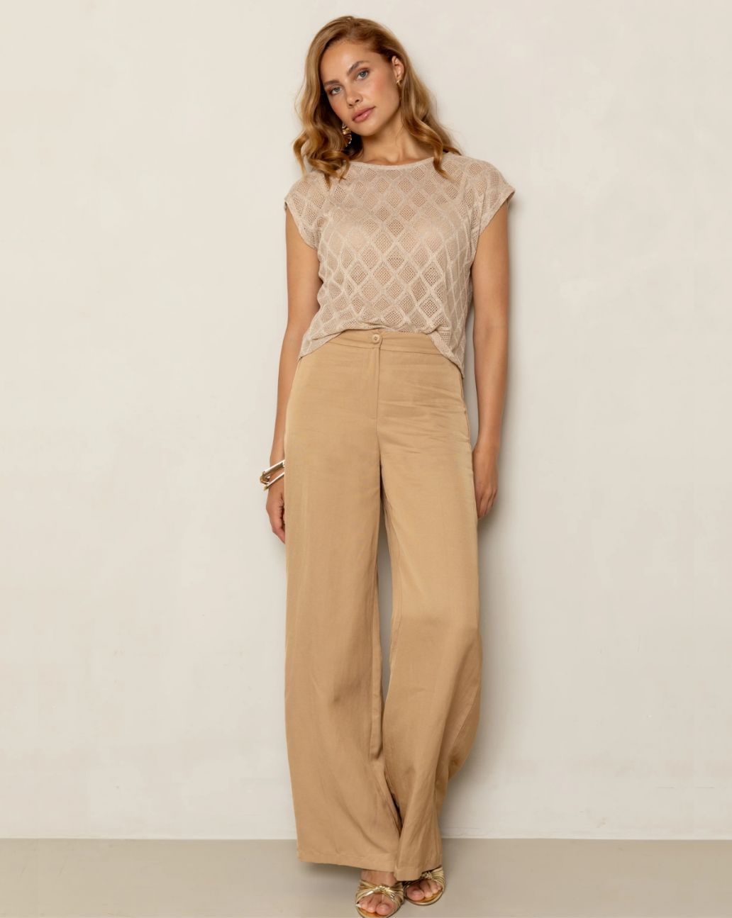 Freebird Phileine Broek Champagne