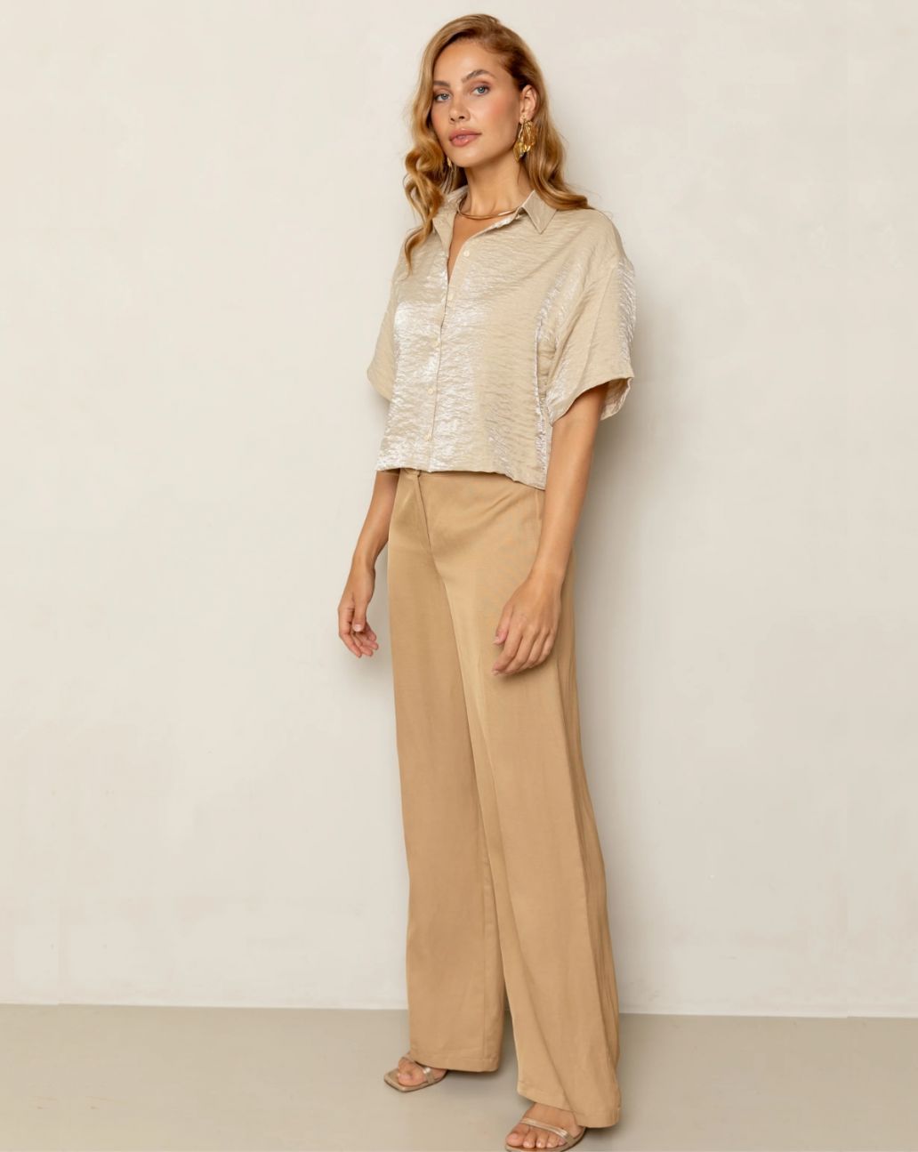 Freebird Brianne Blouse Beige