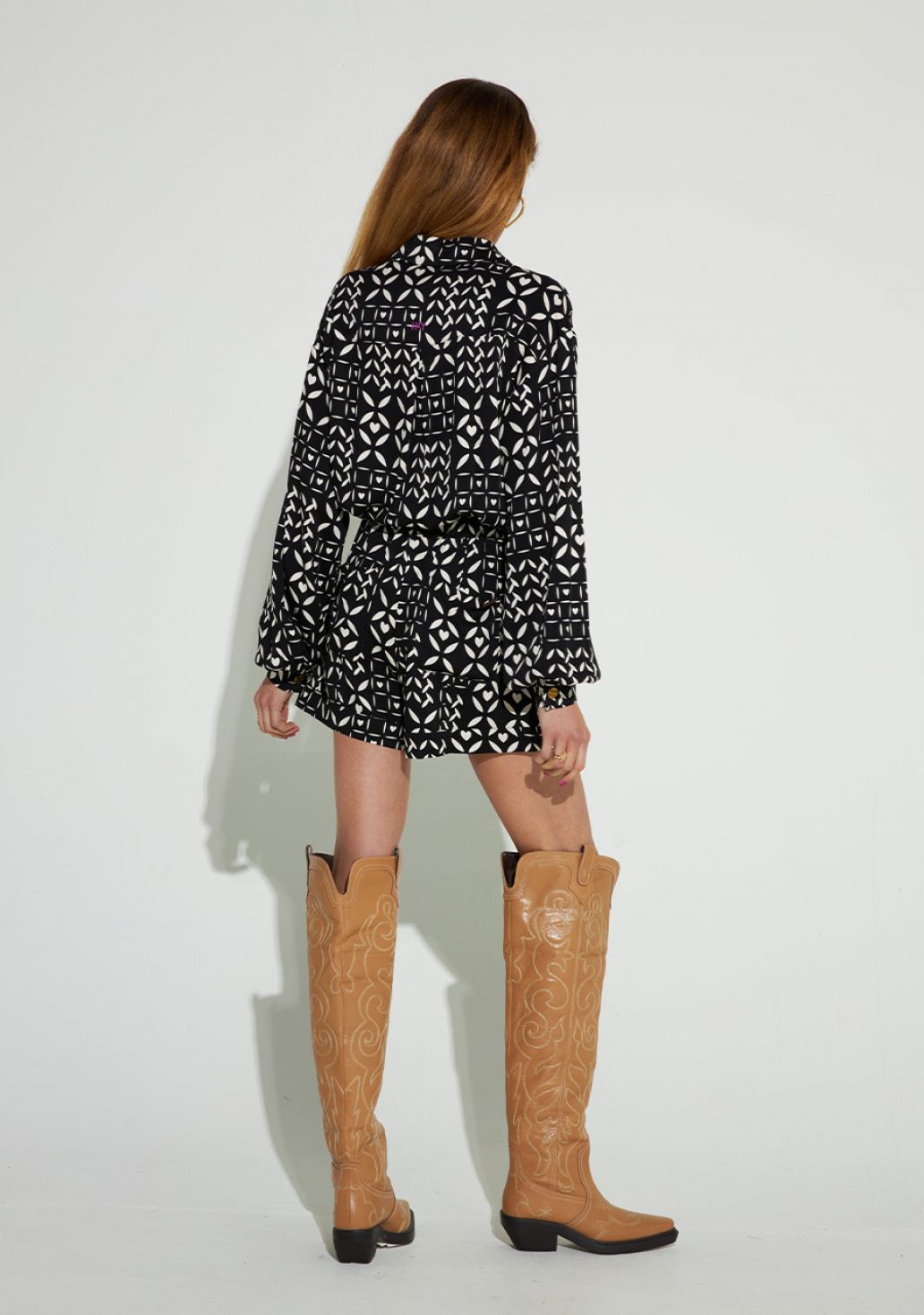 Harper&Yve Roxy Jumpsuit Black White