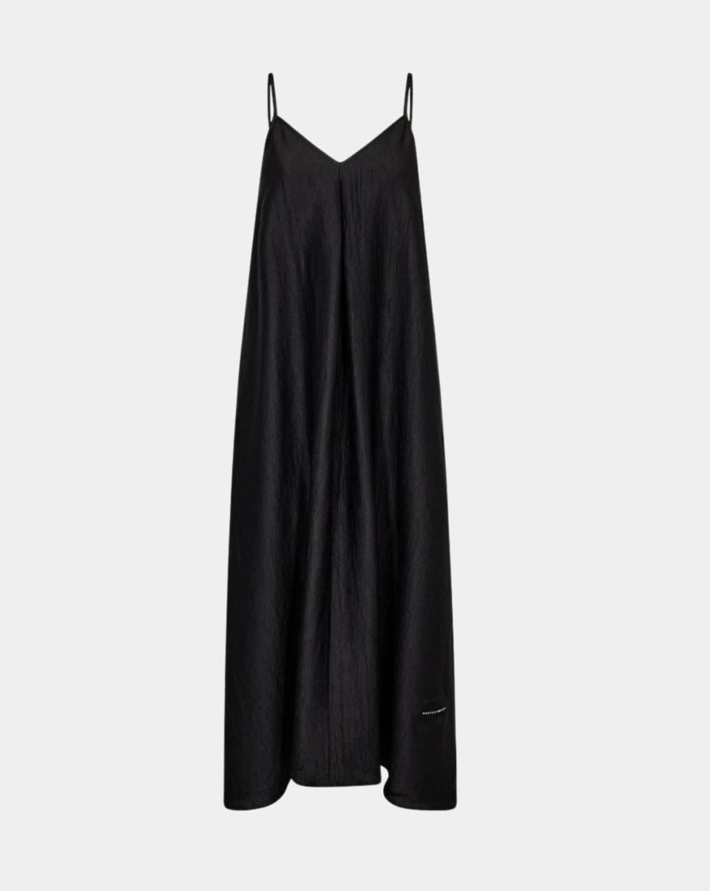 Haute L'Amitié Corsica Pleat Strap Dress Black