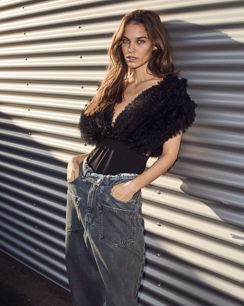 Haute L’Amitié Funky Bodysuit Zwart