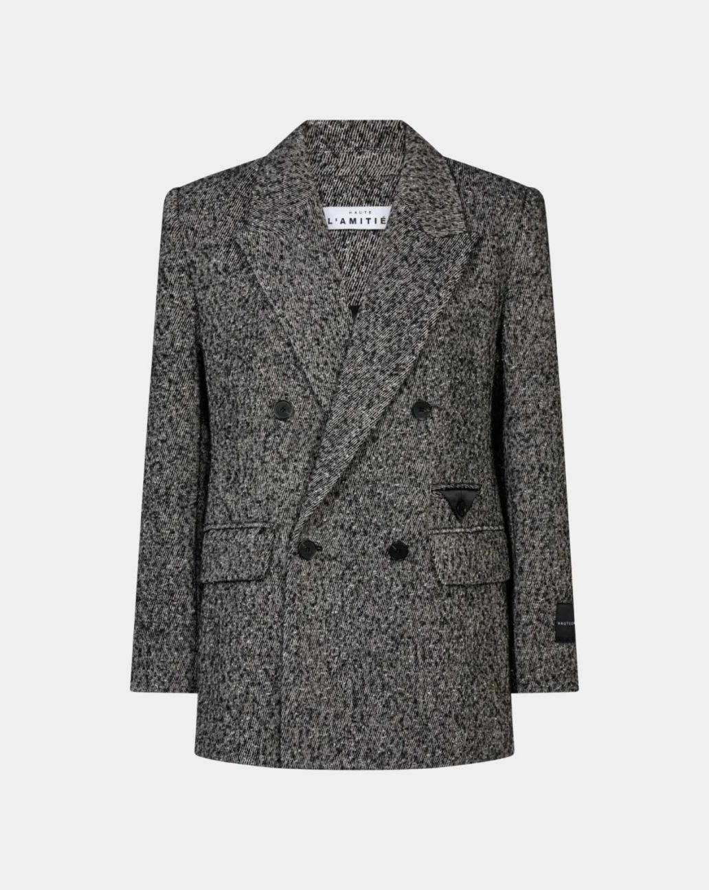 Haute L'Amitié Glimpse Pocket Blazer Silver Glimps