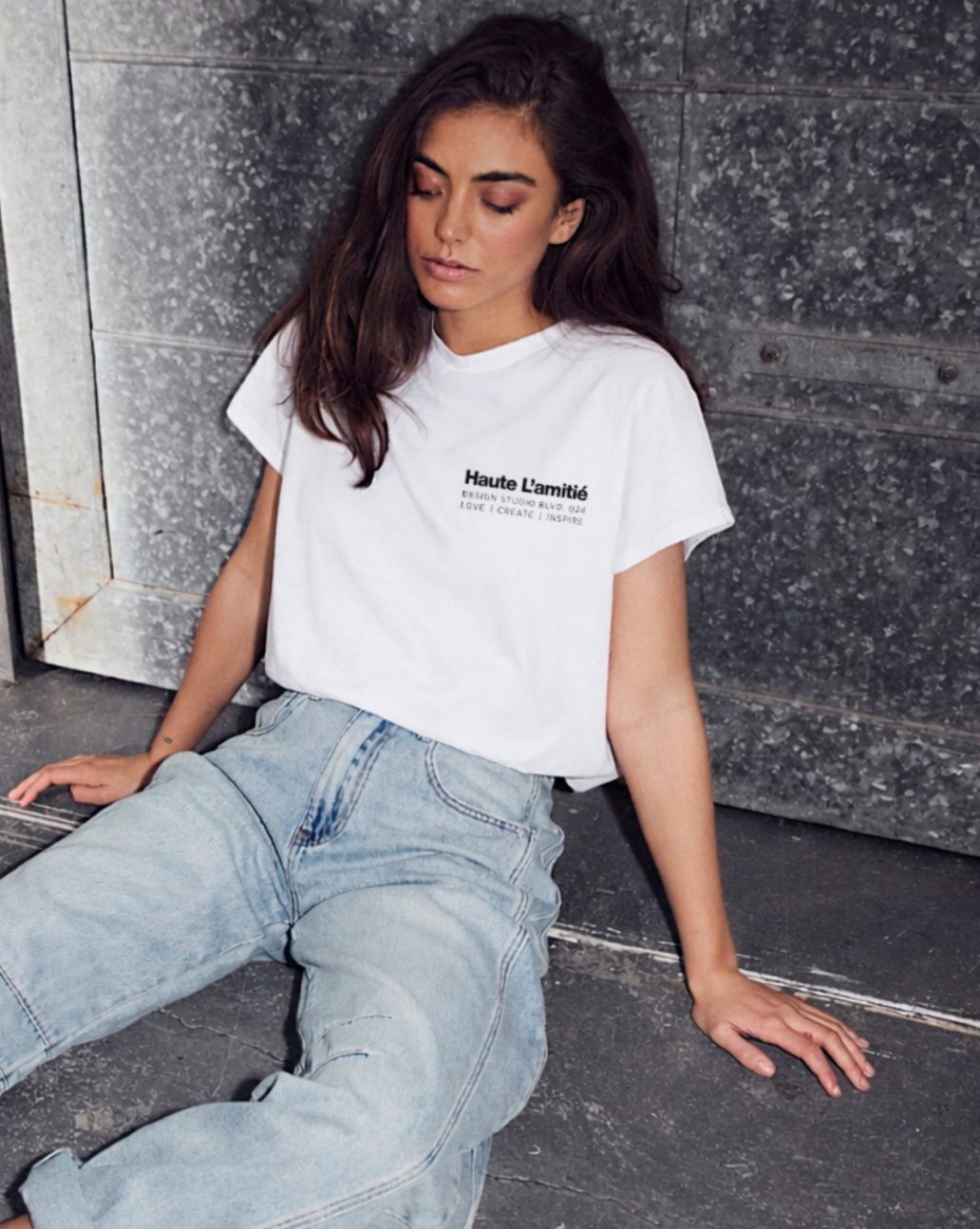 Haute L'Amitié Noma NS Balloon Tee Wit
