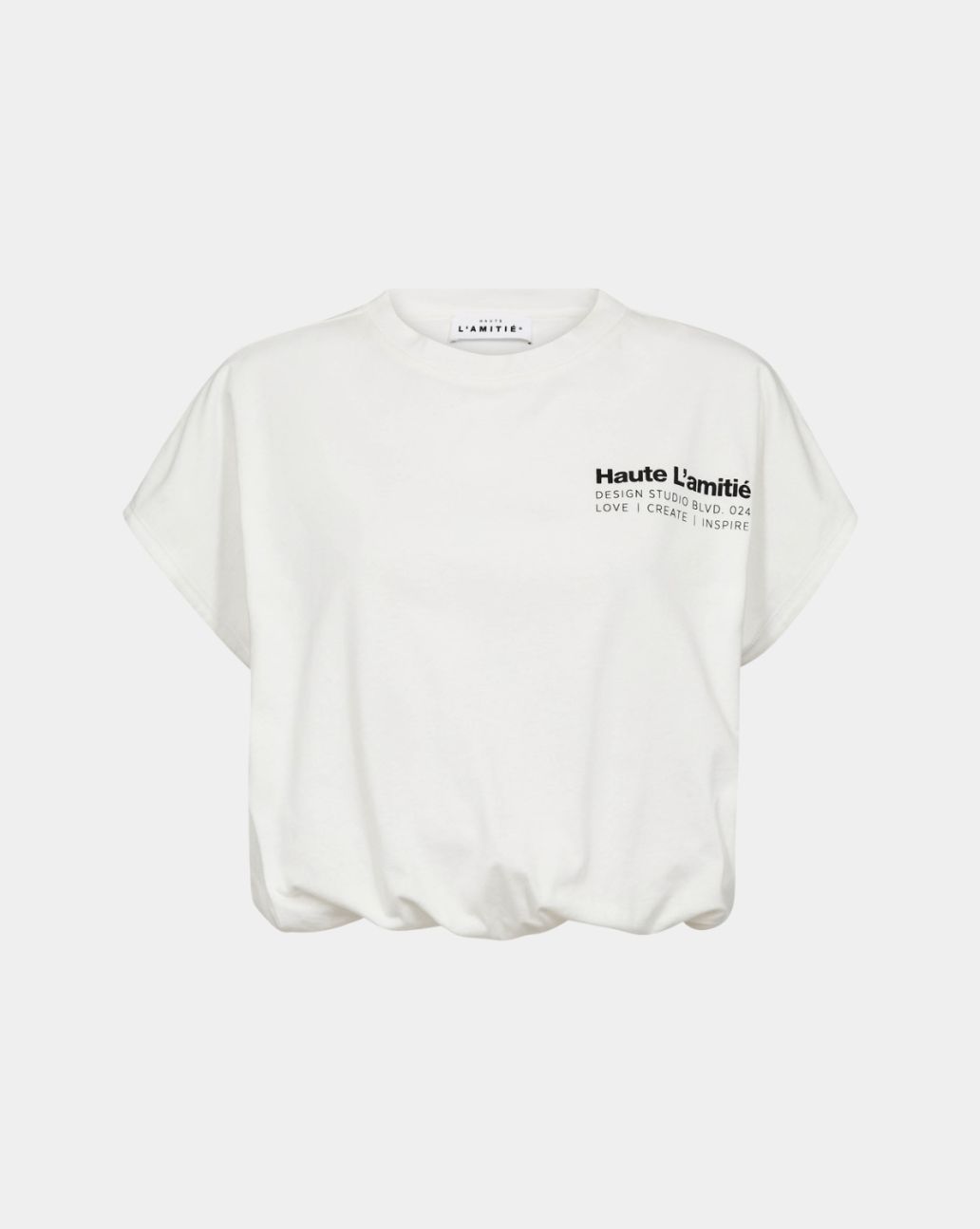 Haute L'Amitié Noma NS Balloon Tee Wit
