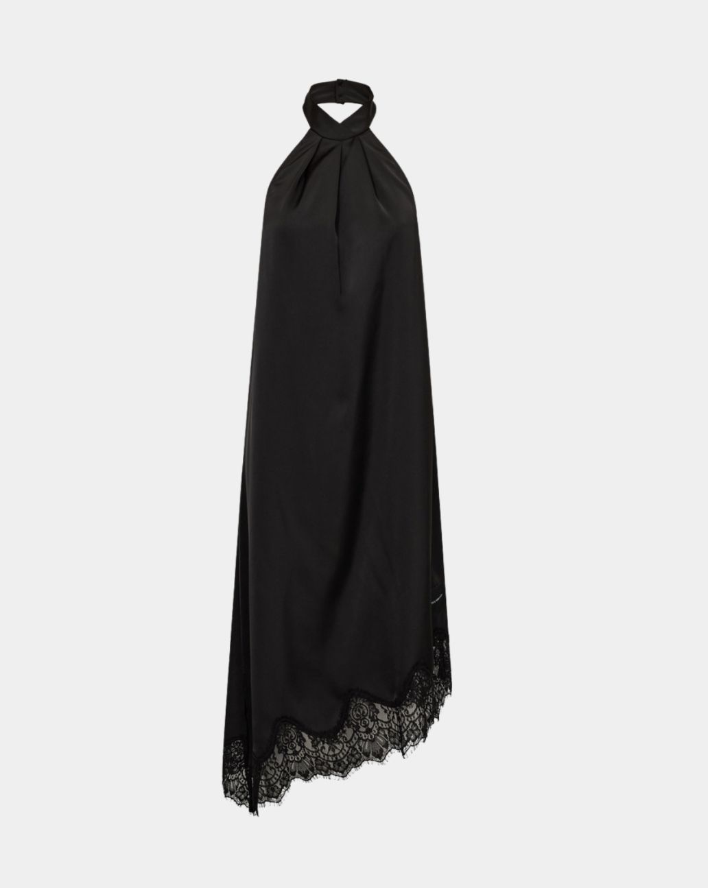 
Haute L'Amitié Naomi Asym Halter Dress Zwart
