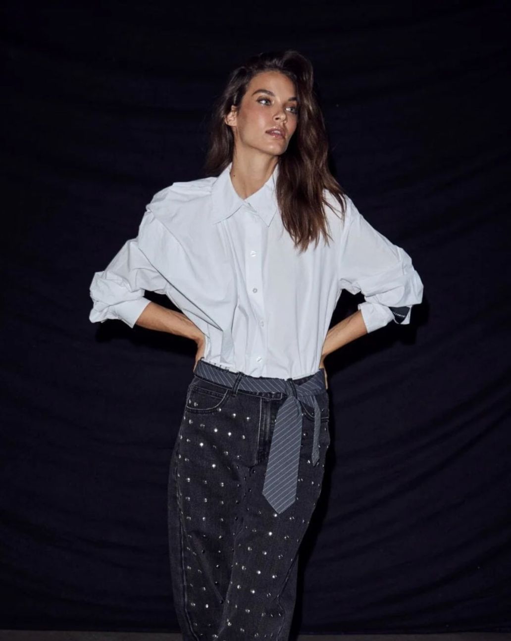 Haute L'Amitié Ruffle Blouse White