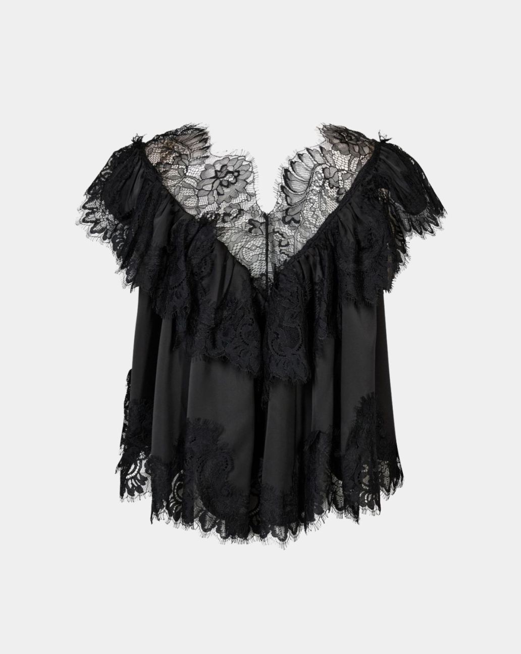 Haute L'Amitié Sancerre Lace Top zwart
