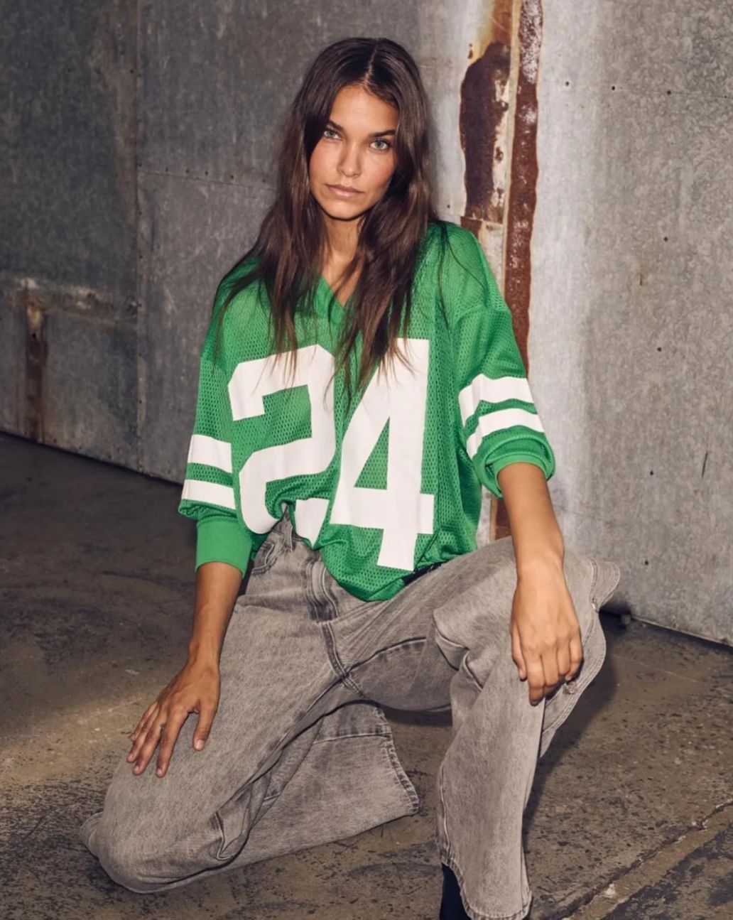 Haute L’Amitié Drift Number LS Tee Green