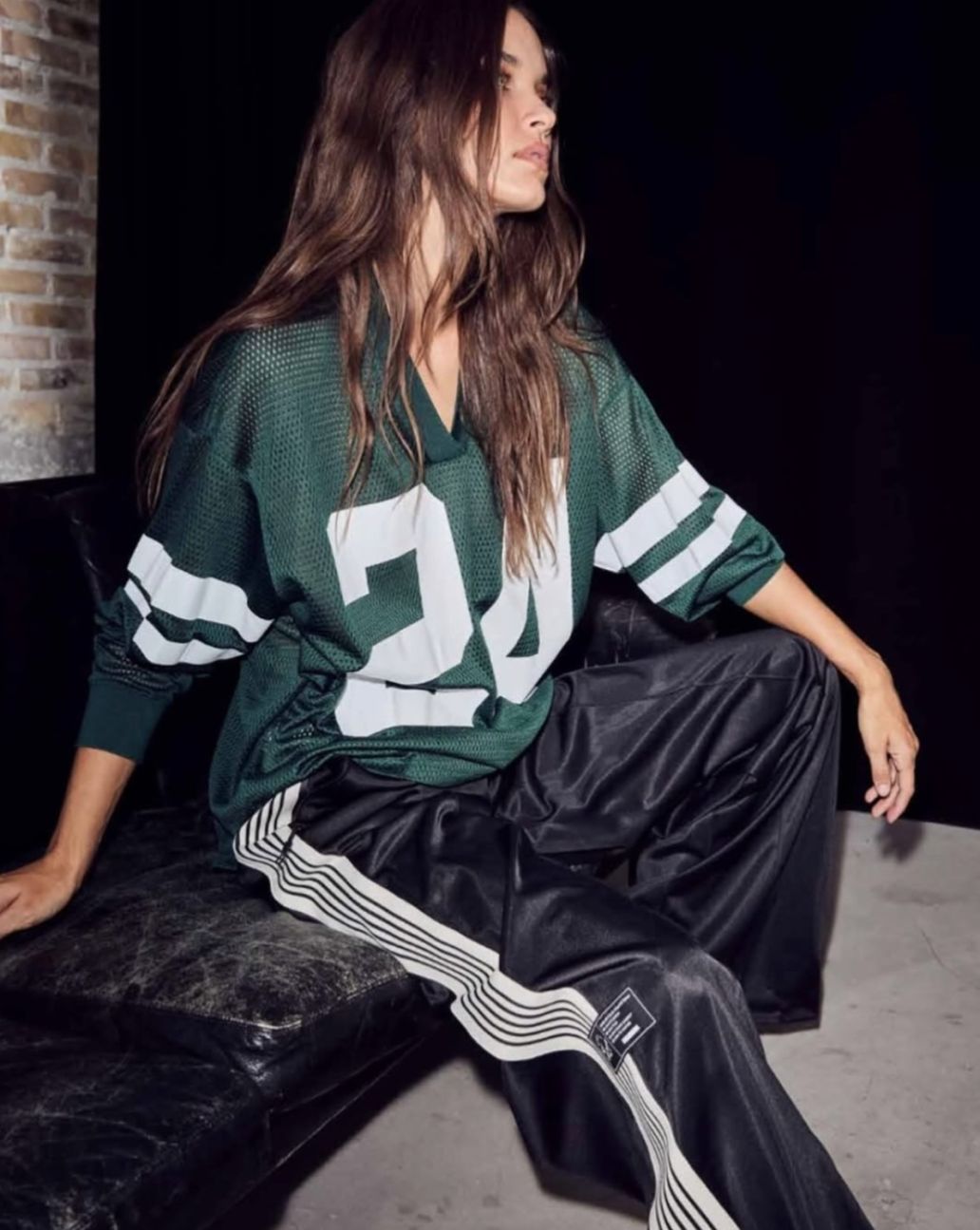 Haute L'amitié Drift Number LS Tee Sporty Green