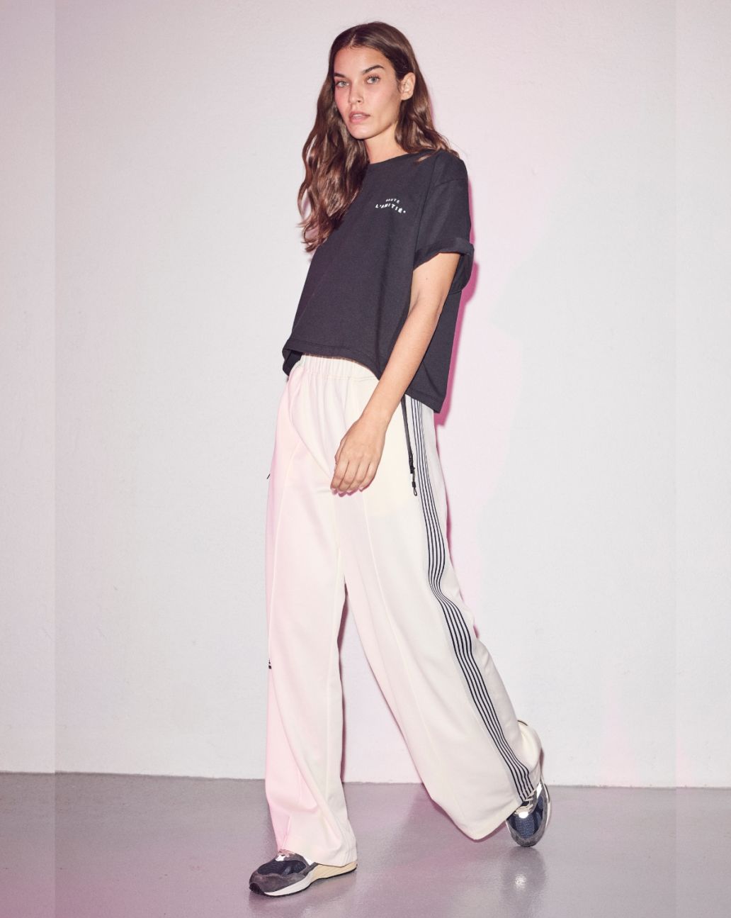 Haute L’amitié HL10071 Track Pants Off White