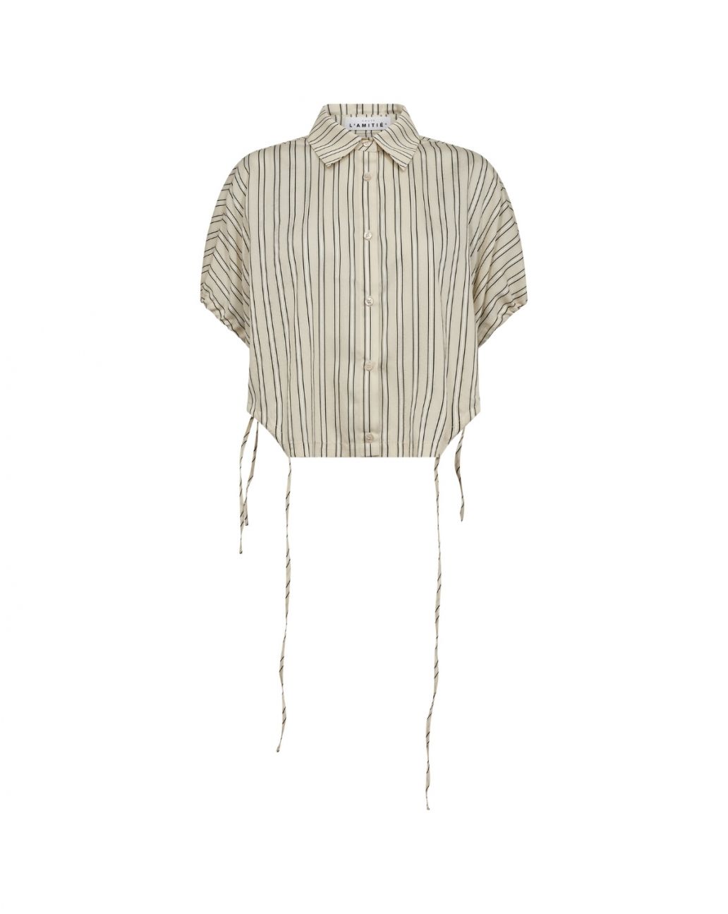 Haute L’amitié HL10155 Tie Blouse Seashell