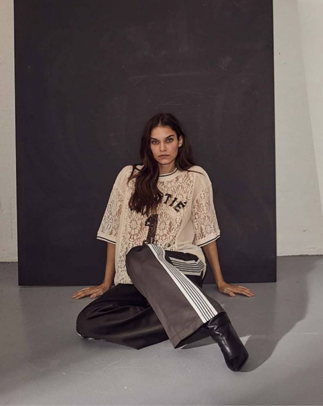 Haute L’Amitié Baggy Days Track Pant Grey