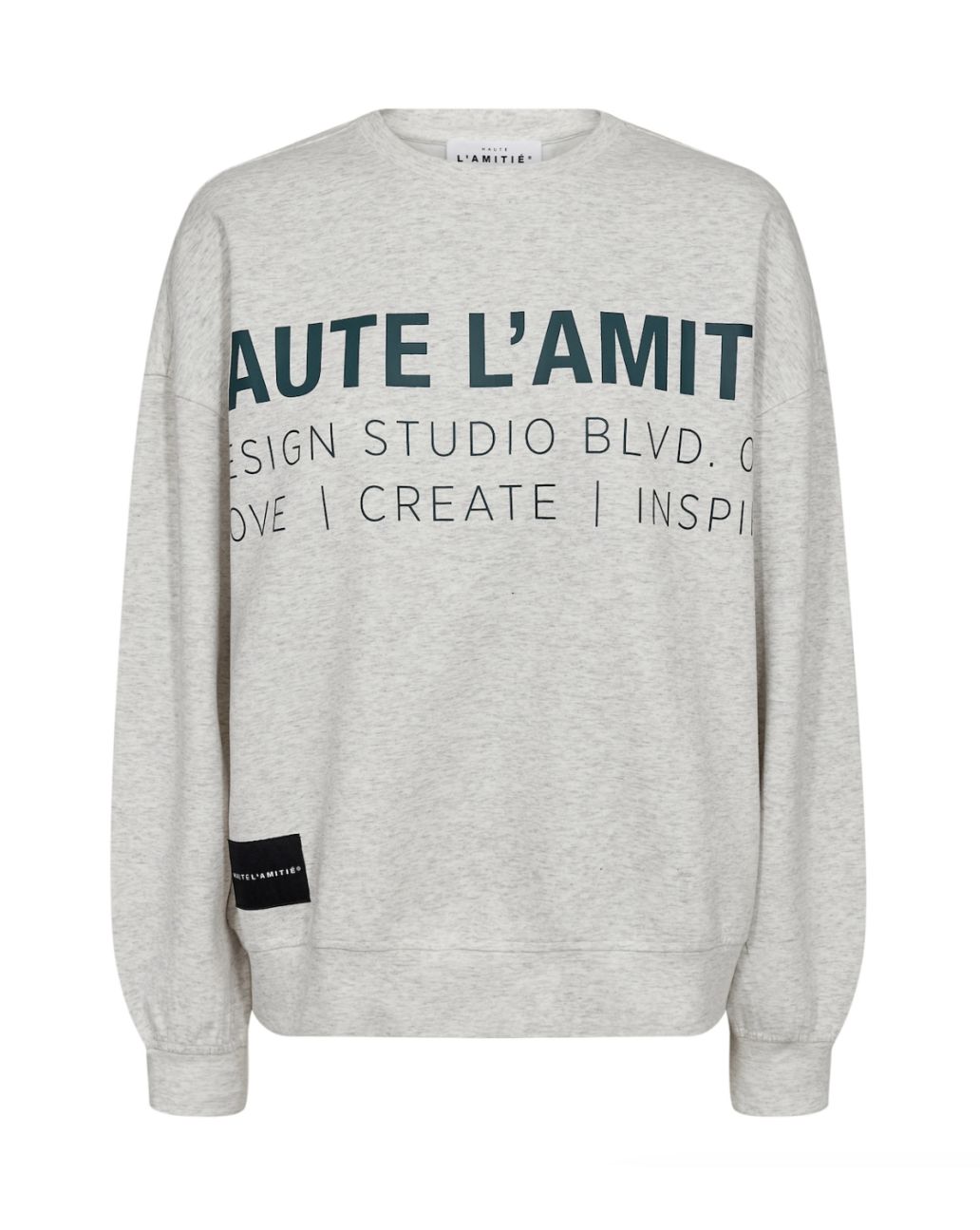 Haute L’Amitié Studio Logo Sweat Grijs