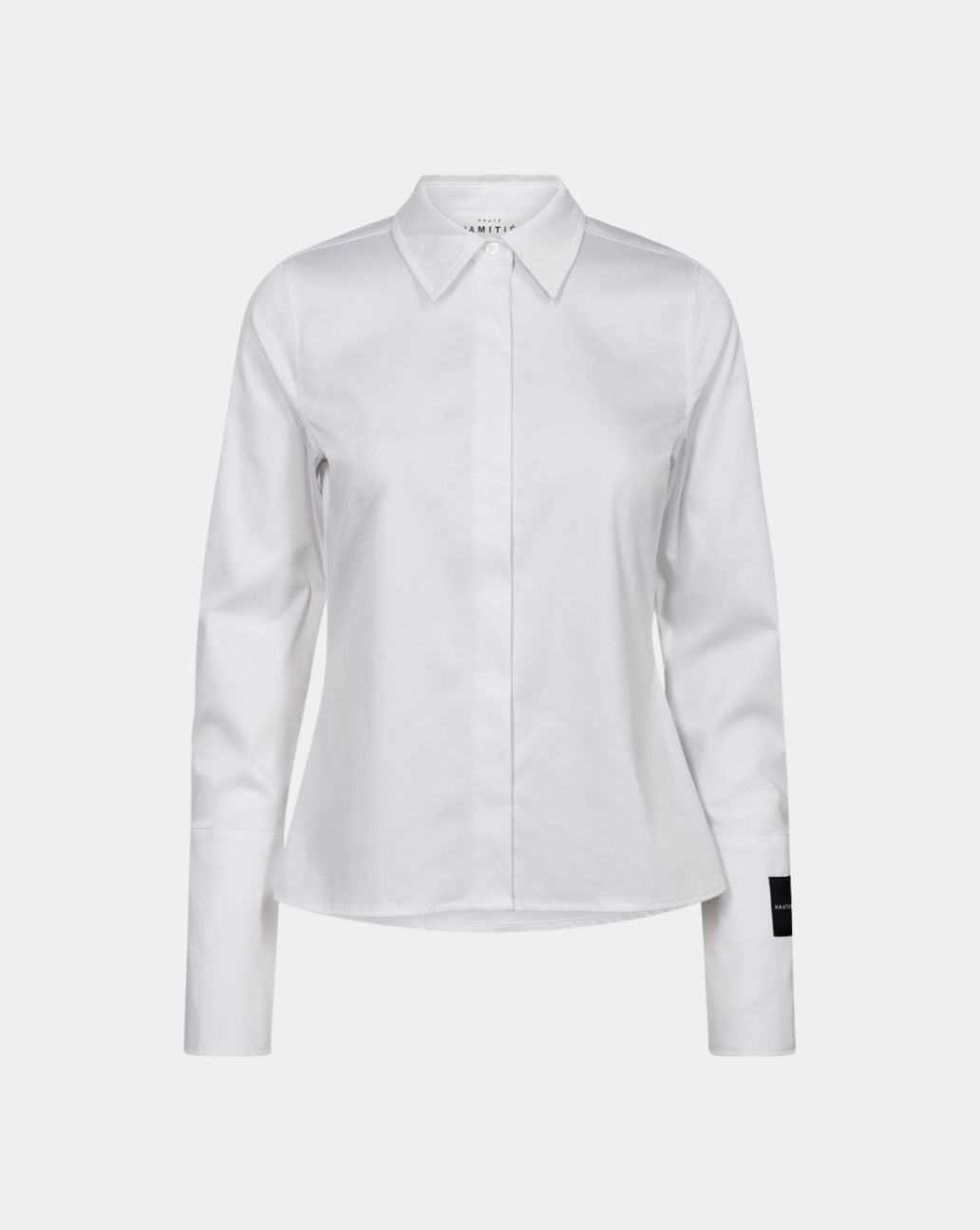 Haute L'amite French Cuff Shirt White blouse