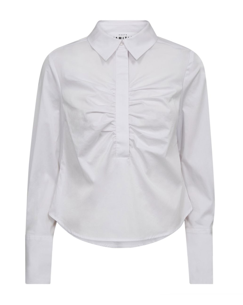 Haute L'Amitié Pure Placket Shirt White HL10312