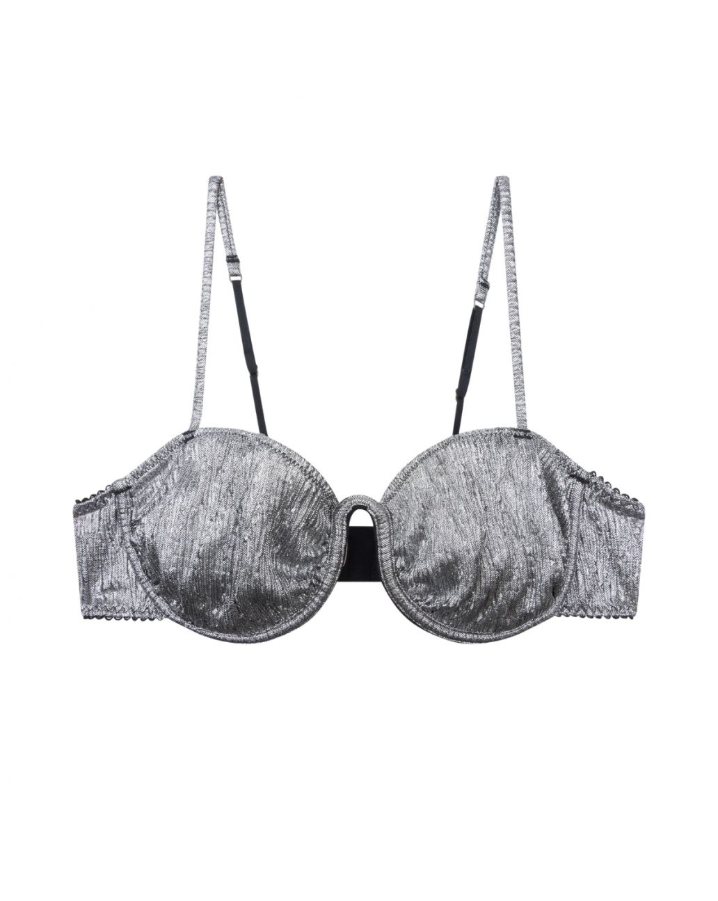 Love Stories GLOW Shimmery wire bra Silver