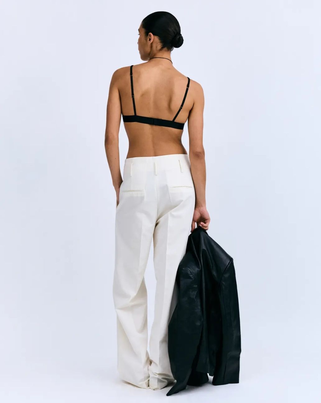 Love Stories Love Lace Triangle Bralette Black