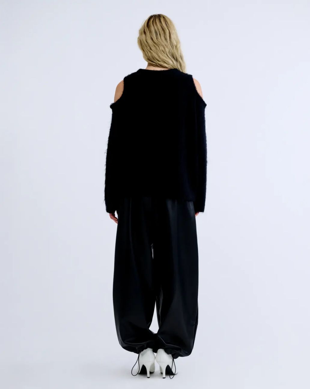 Love Stories Lauren Knitted Pullover Black Trui