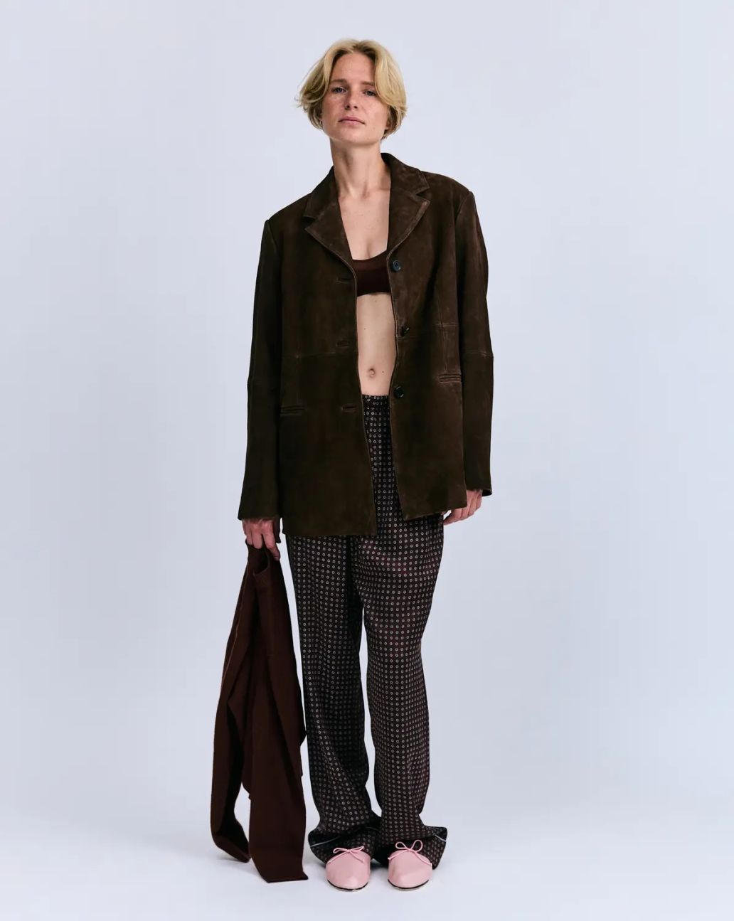 Love Stories Reese Comfy Pyjama Pants Dark Brown