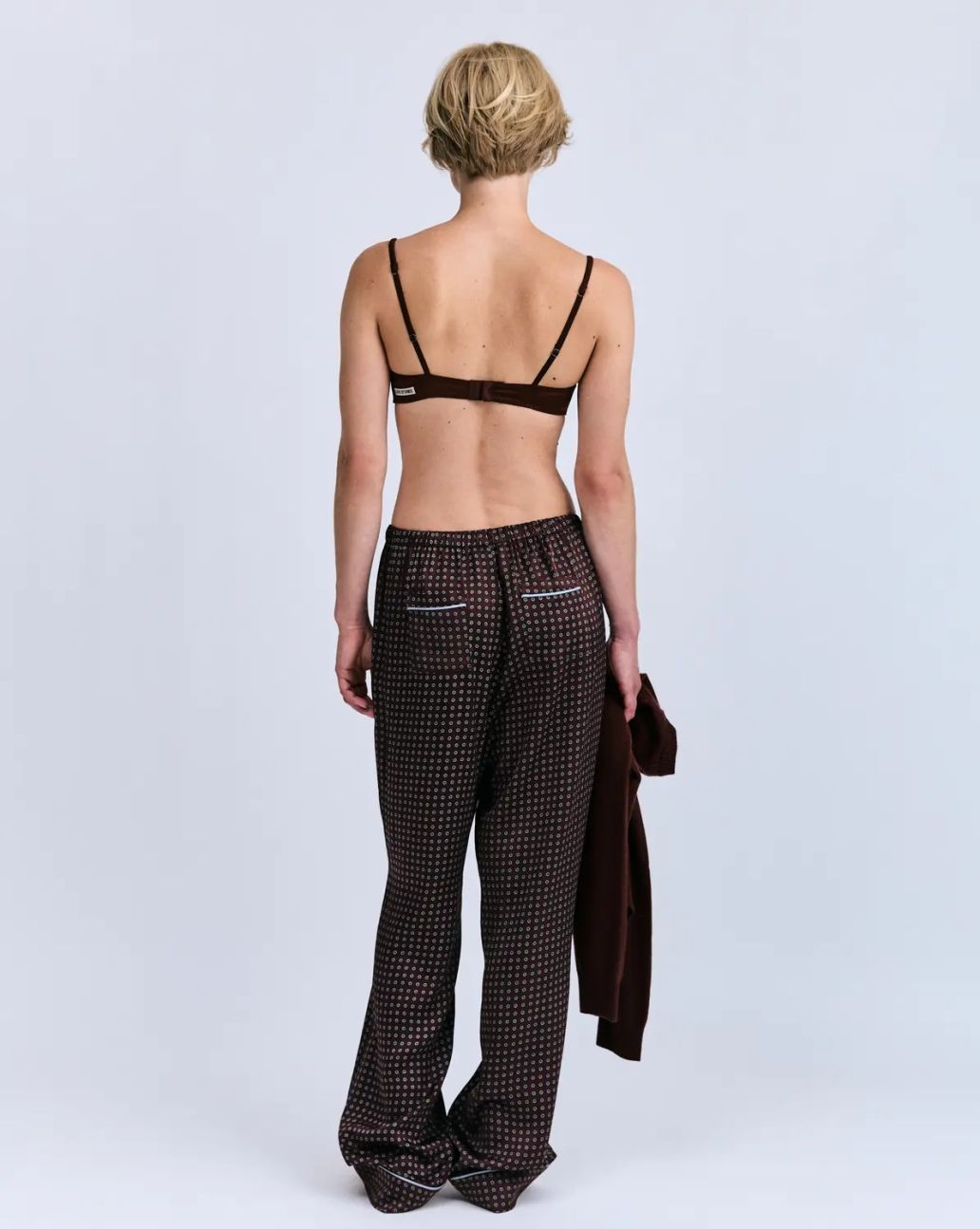 Love Stories Reese Comfy Pyjama Pants Dark Brown