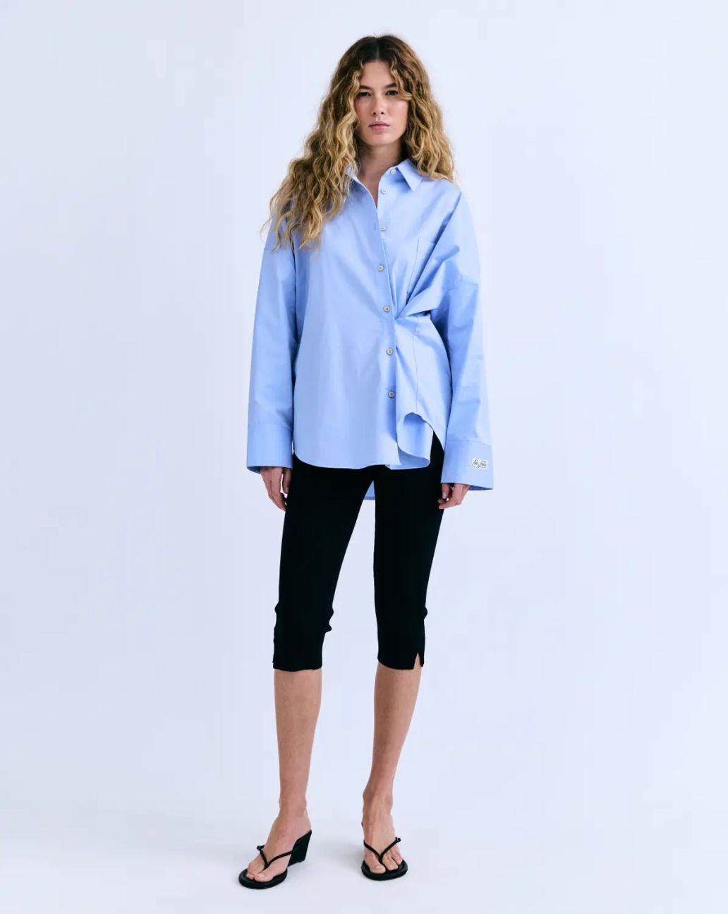 Love Stories Hailey blouse lichtblauw