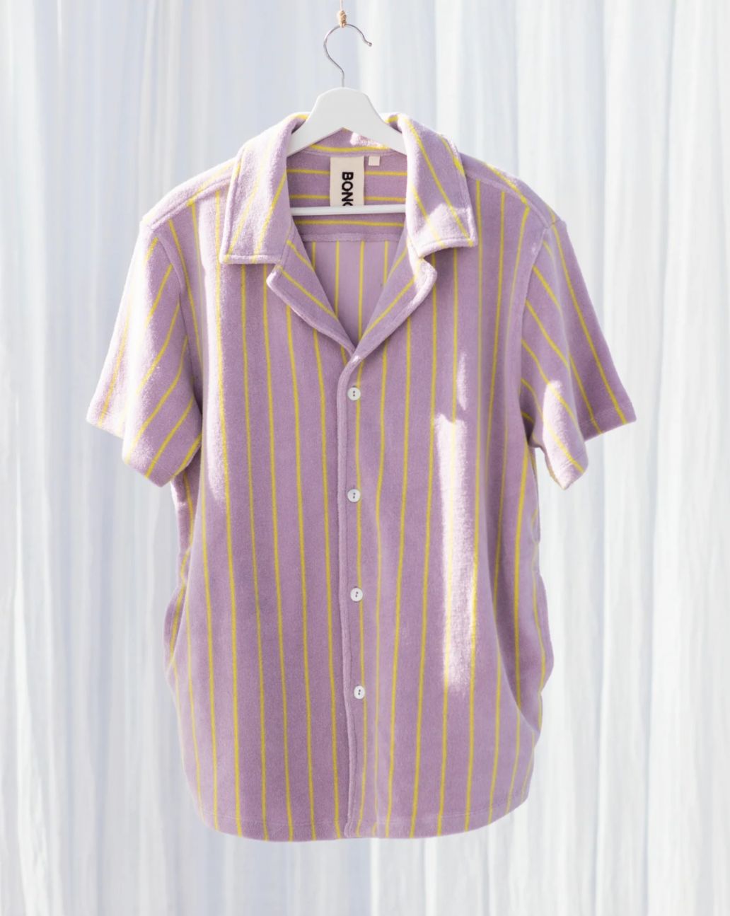 Bongusta BON68 Naram Shirt lilac & neon yellow