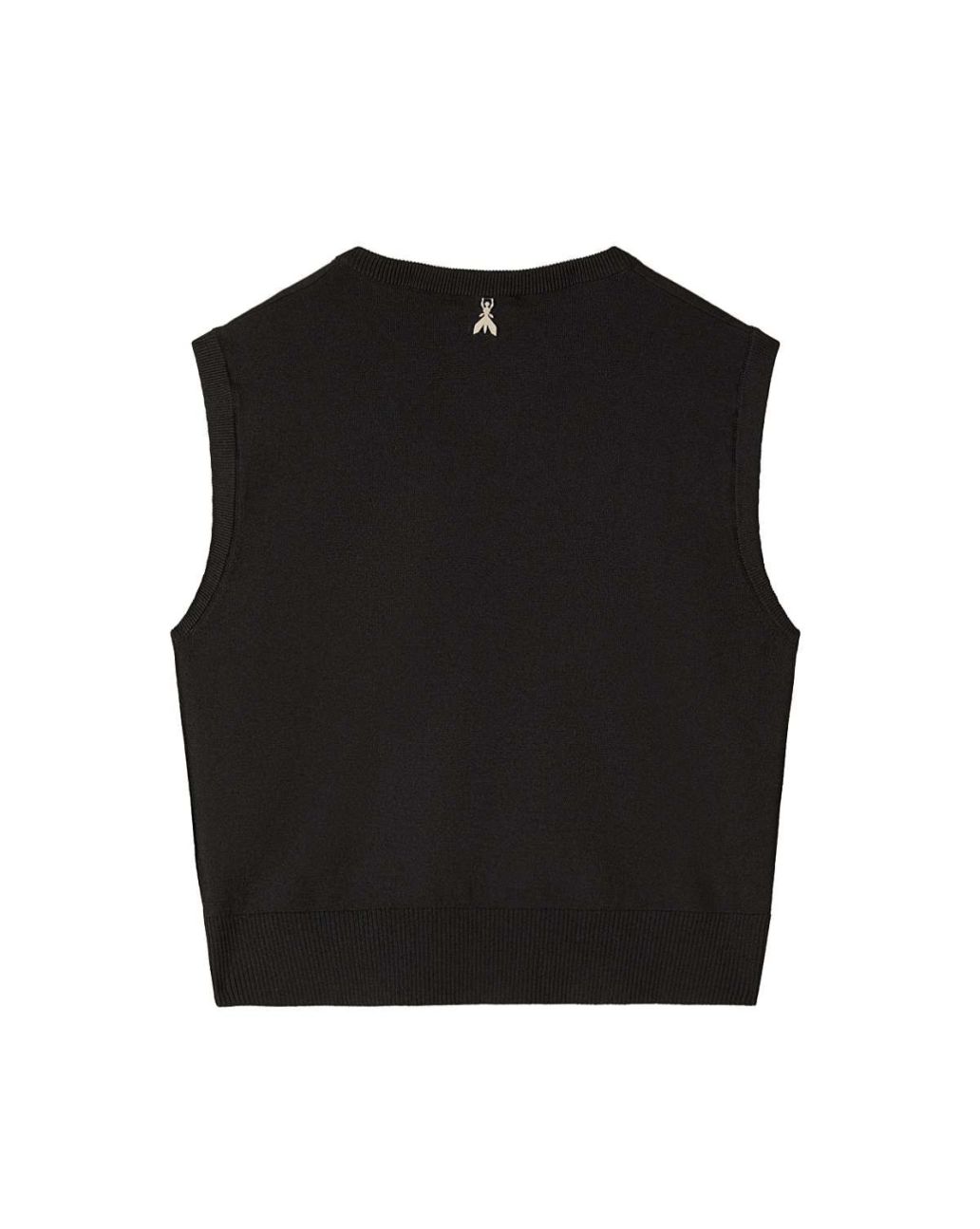 Patrizia Pepe Gilet Zwart 1K1006 K318