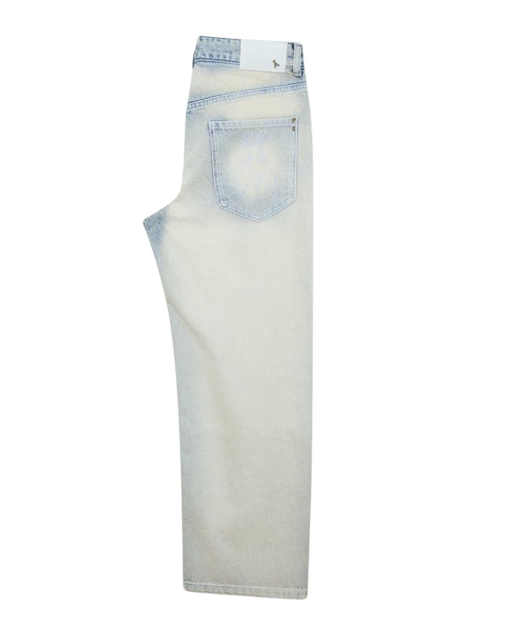 Patrizia Pepe Denim Pantalon Jeans Superbleach Blu