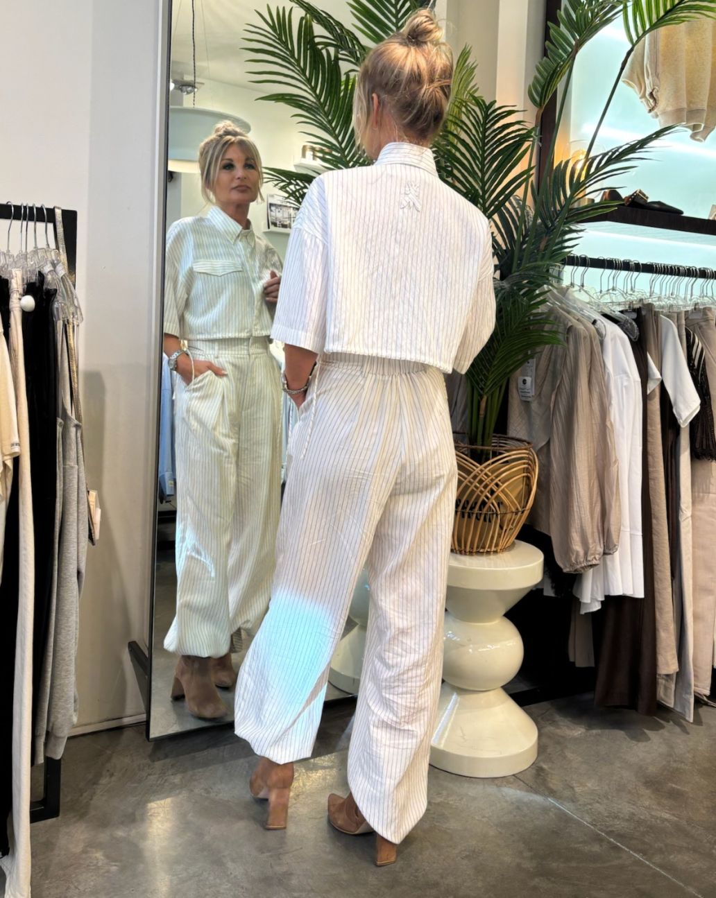 Patrizia Pepe Pantalon Wide Leg 2P1782 A766