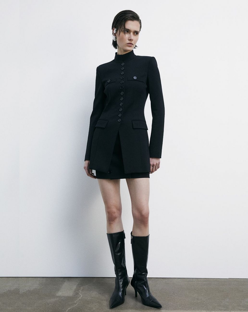 Patrizia Pepe Blazerjurk Zwart 8S0557