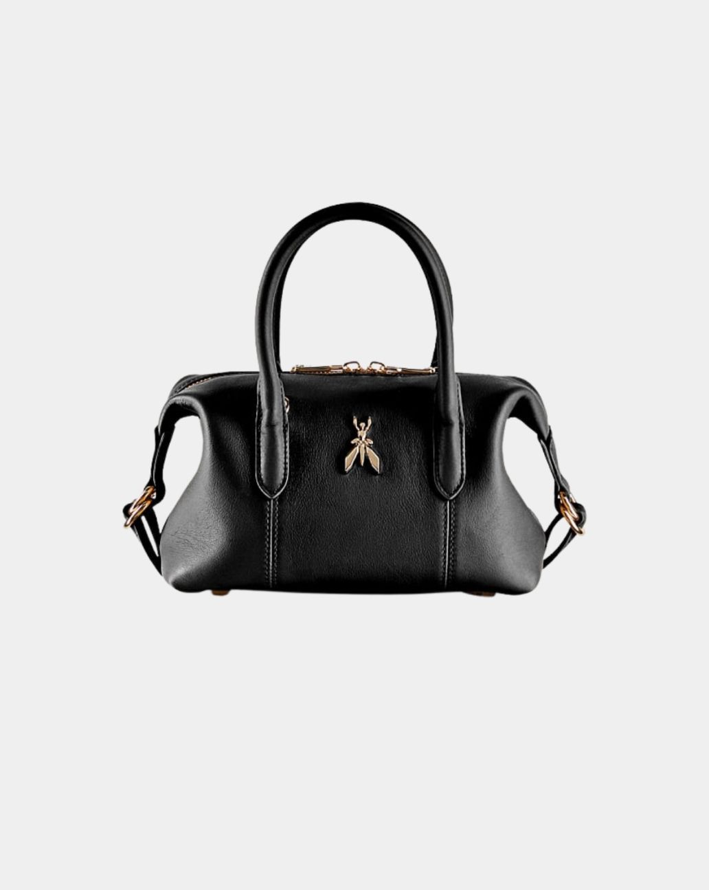 Patrizia Pepe Barrel Bag Nero Black 8B0010 L162-O.S