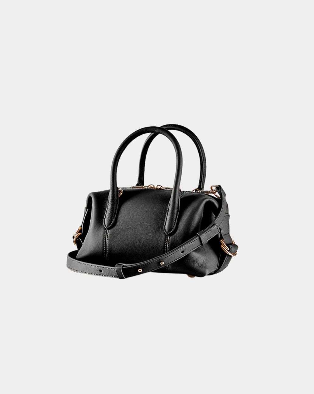 Patrizia Pepe Barrel Bag Nero Black 8B0010 L162-O.S