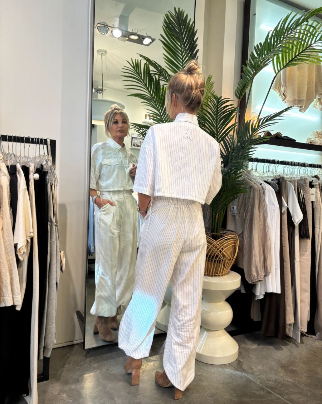 Patrizia Pepe Cropped Shirt White 2C1714 A766